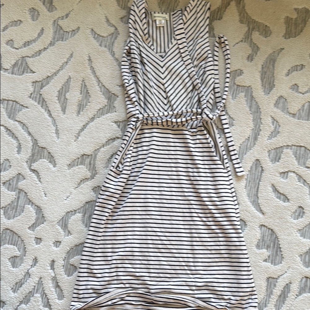 Striped Sleeveless Dress
